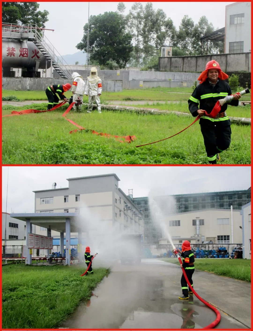 Simulacro de incendio