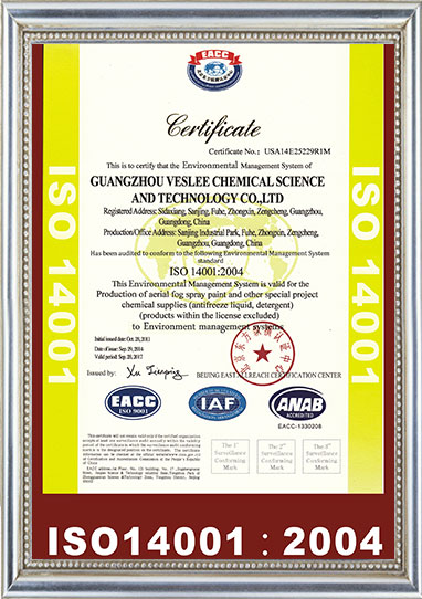CertificateCertificado ISO para fabrica de cuidado de automovil